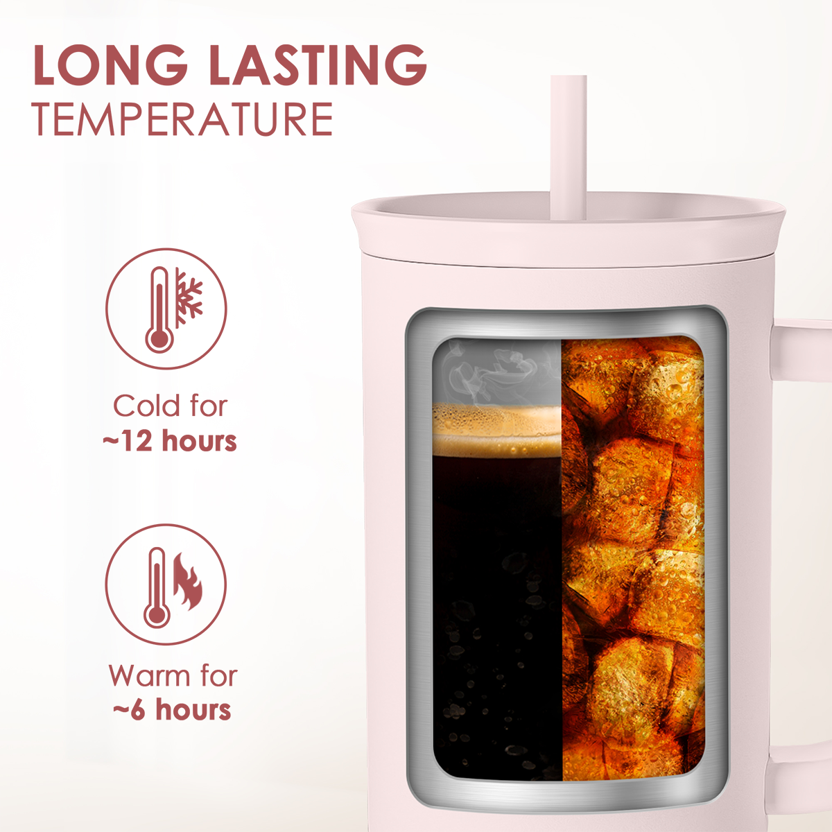 Pink Aunt Slidemate | Slider Tumbler with Handle 40oz