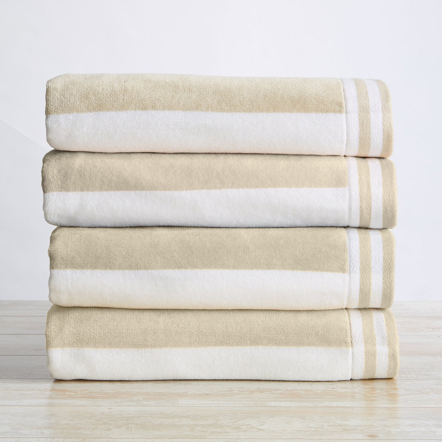 4 Pack Striped Cabana Oversized Beach Towel - Edgartown