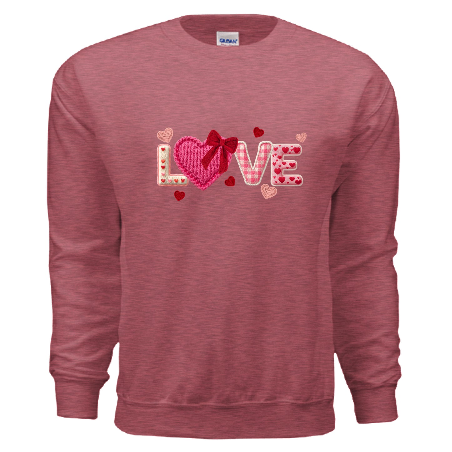 Heather Sport Scarlet Red - FRONT