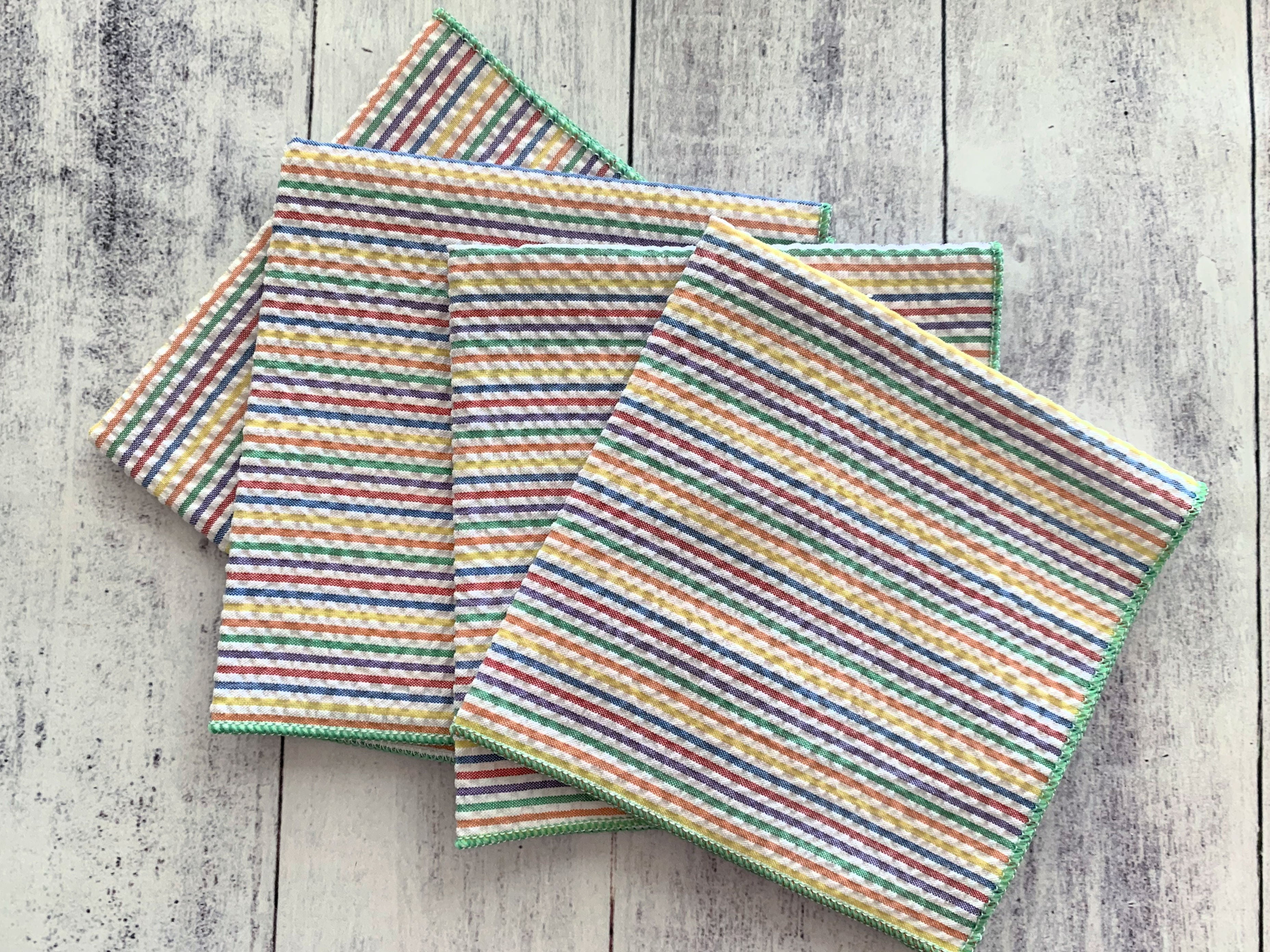 Dot and Army Cloth Napkins - Thumbnail 2