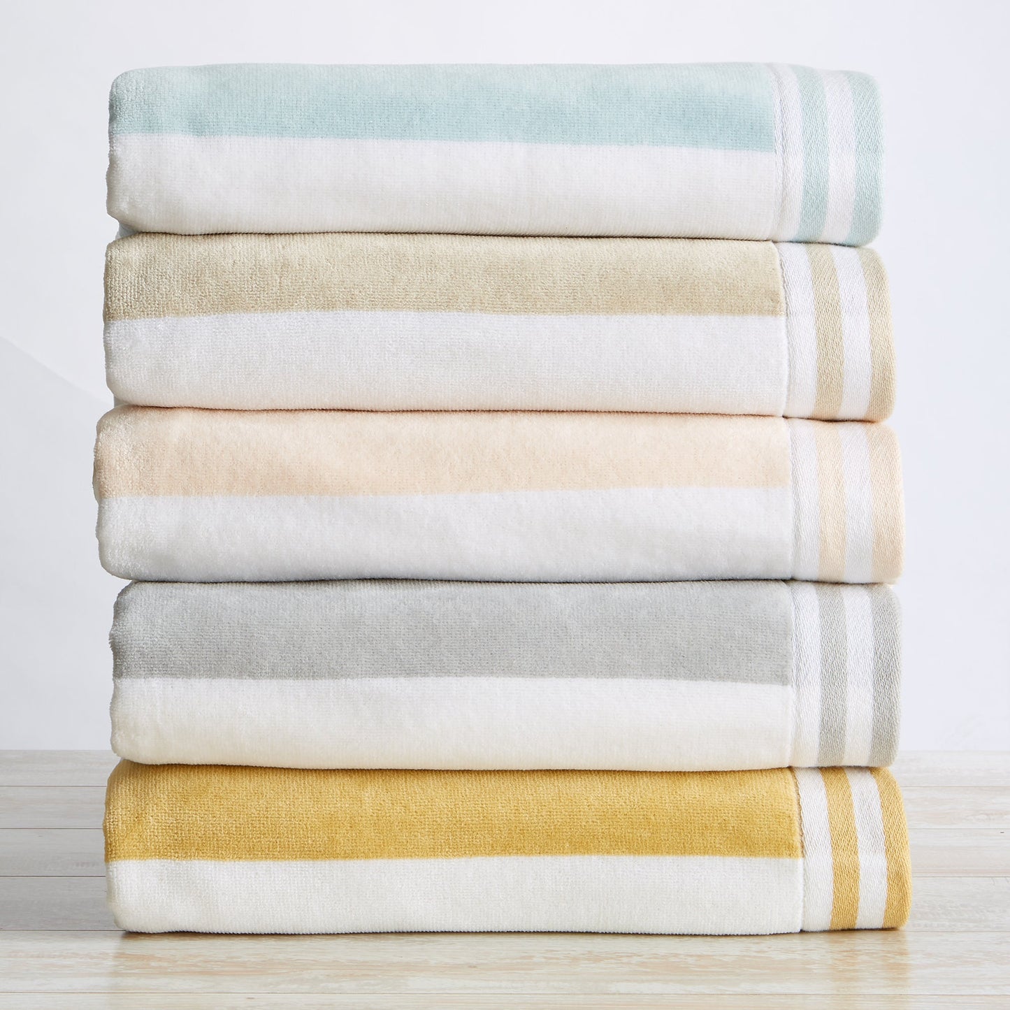 4 Pack Striped Cabana Oversized Beach Towel - Edgartown
