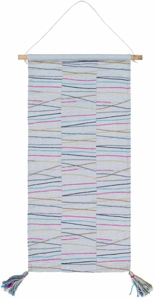 Verden Striped Multicolor Wall Hanging - Clearance